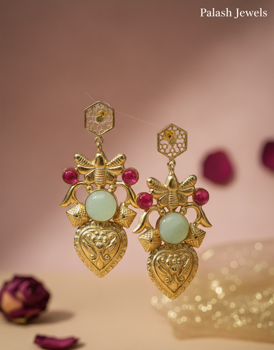 Golden-Bee-Heart-Drops