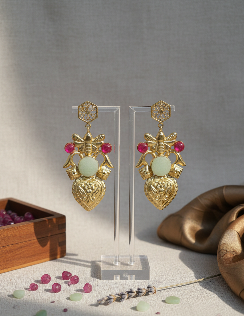 Golden-Bee-Heart-Drops