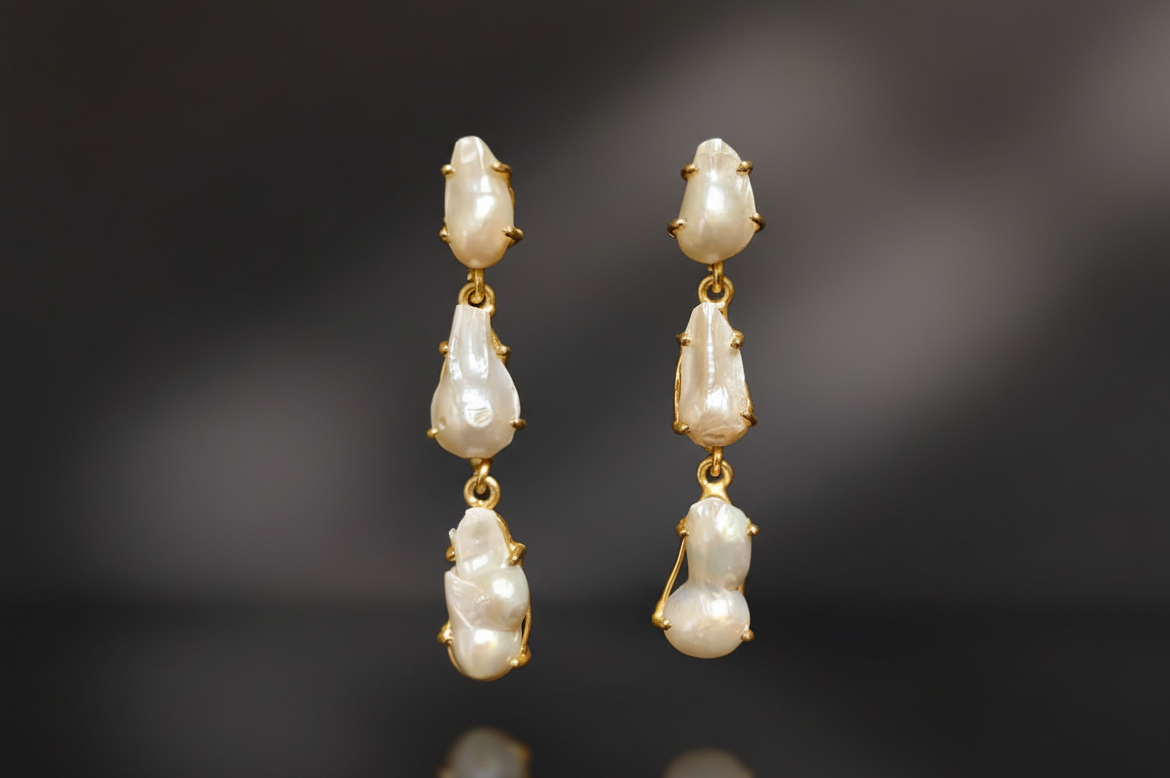 Golden Link Baroque Pearl